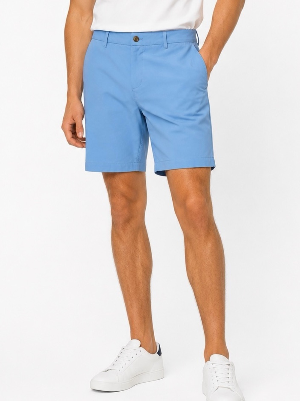 johnnie-O Prep-Formance Golf Shorts 34 Blue Perform Stretch Flat Front
CAPB007